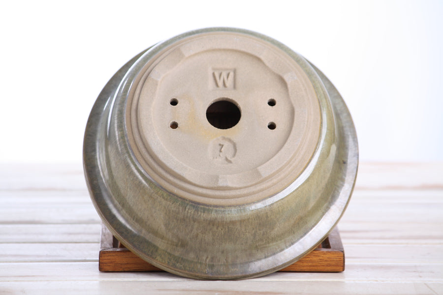 7-Inch Round Bonsai Pot - Copenhagen