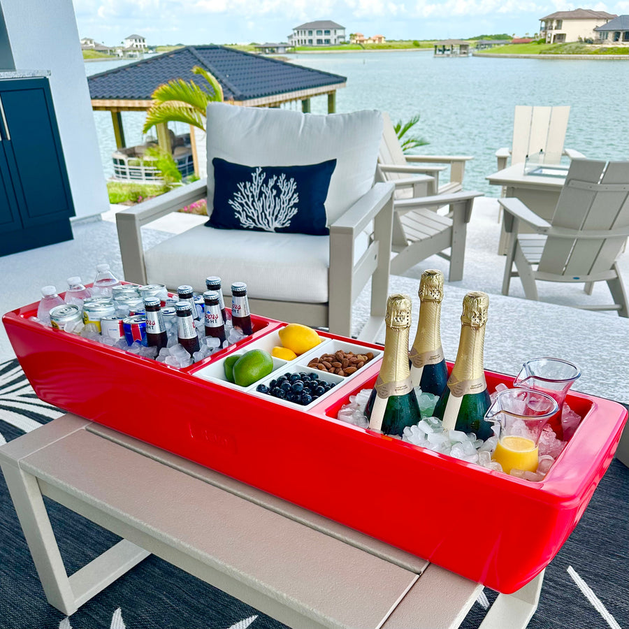 REVO Party Barge Cooler™ | Cherry Red