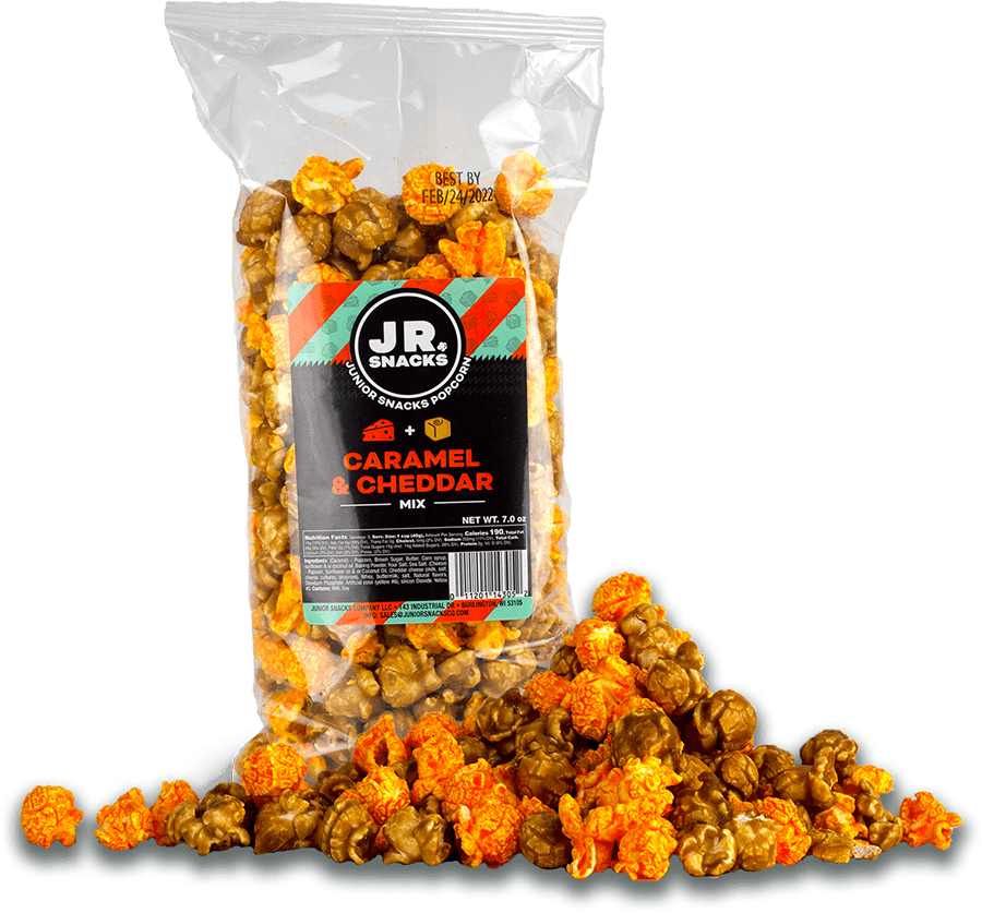 Caramel & Cheddar Gourmet Popcorn Mix – product image 1