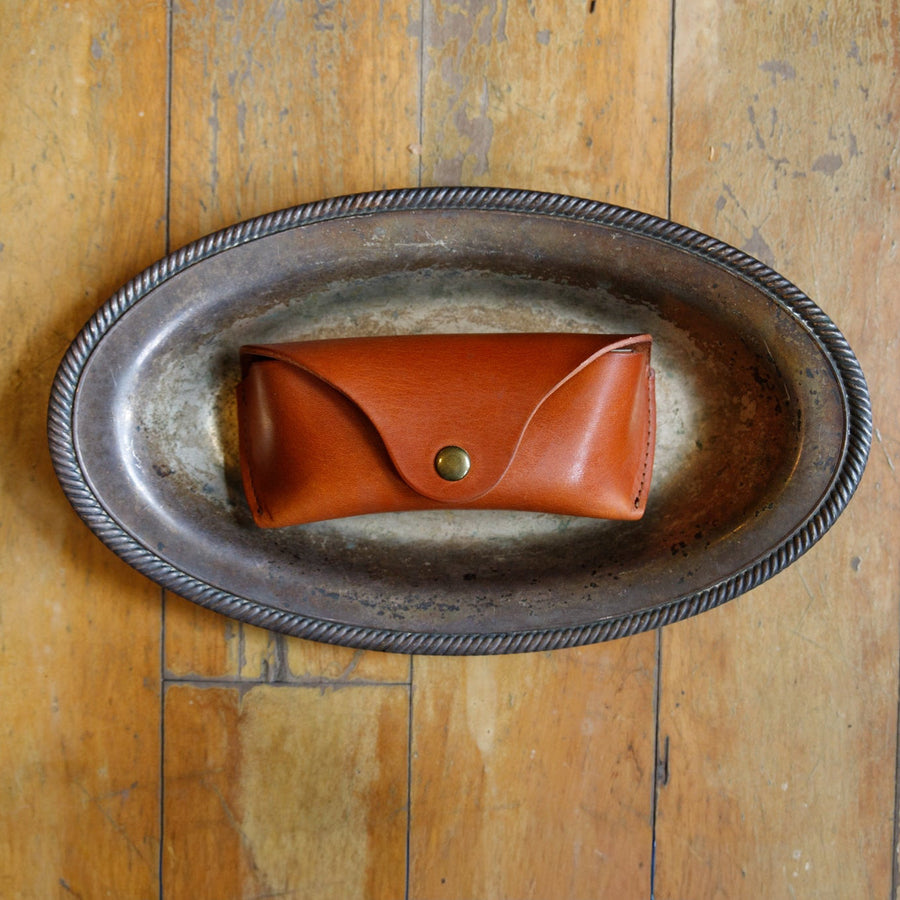 Leather Glasses Case - USA Made