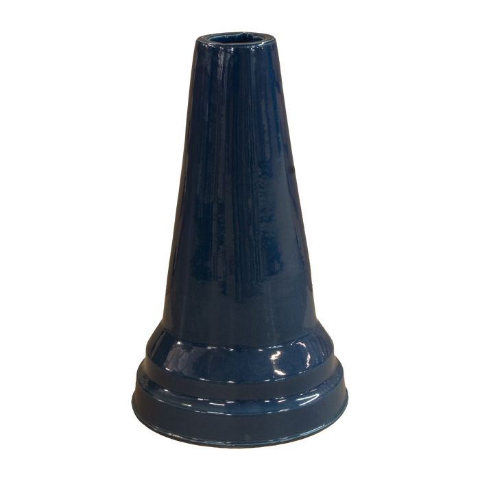 Birdbath Pedestal Base - Midnight Blue