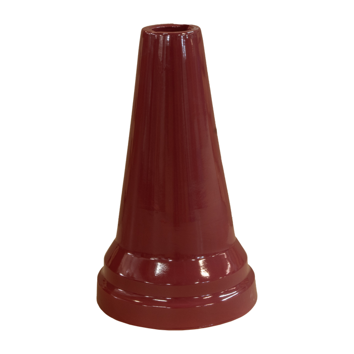 Birdbath Pedestal Base - Burgundy