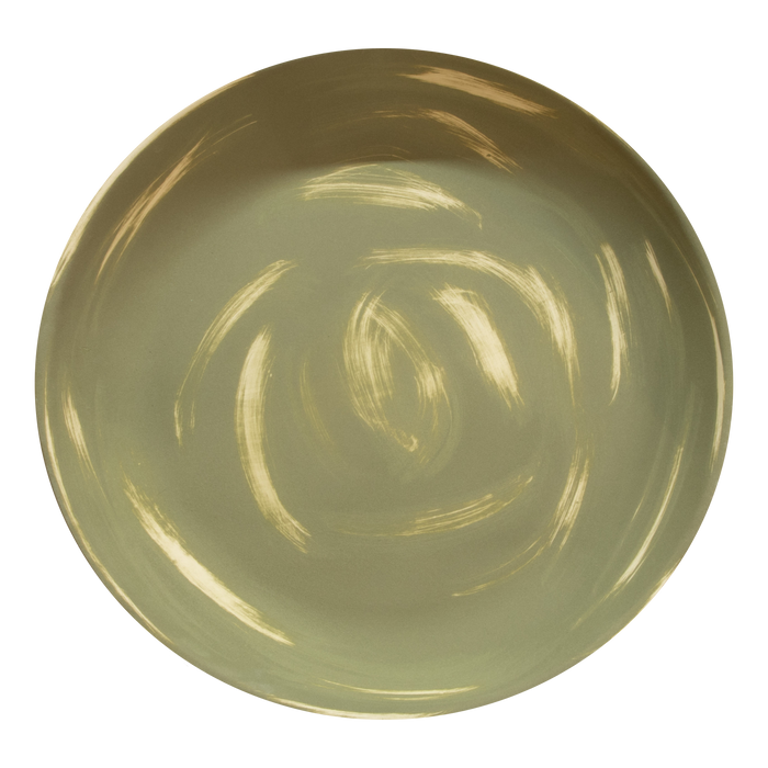 Birdbath Non-Locking Stoneware Top - Heritage Green