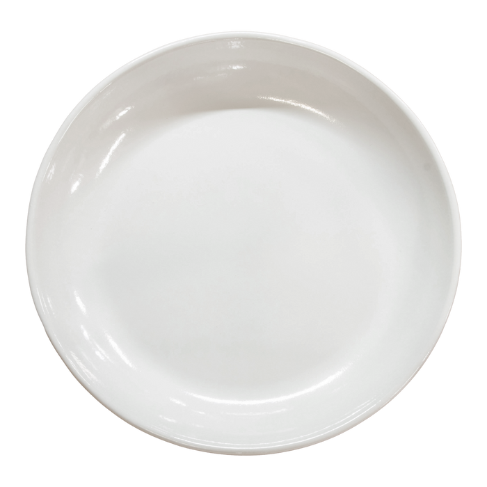 Birdbath Locking Stoneware Top - White