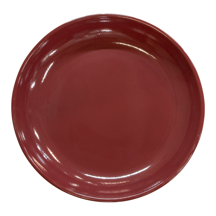 Birdbath Non-Locking Stoneware Top - Burgundy