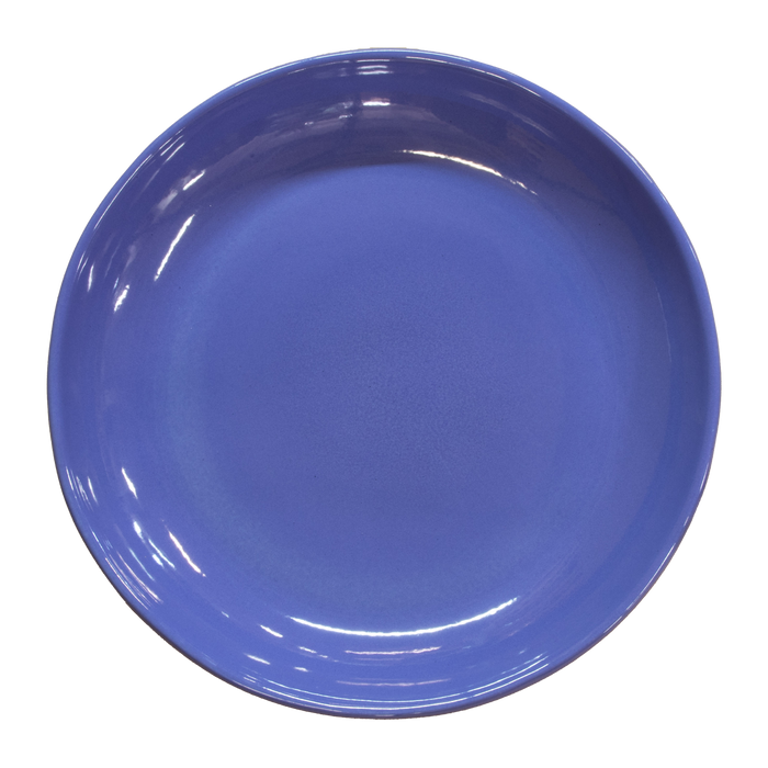 Birdbath Non-Locking Stoneware Top - Caribbean Blue