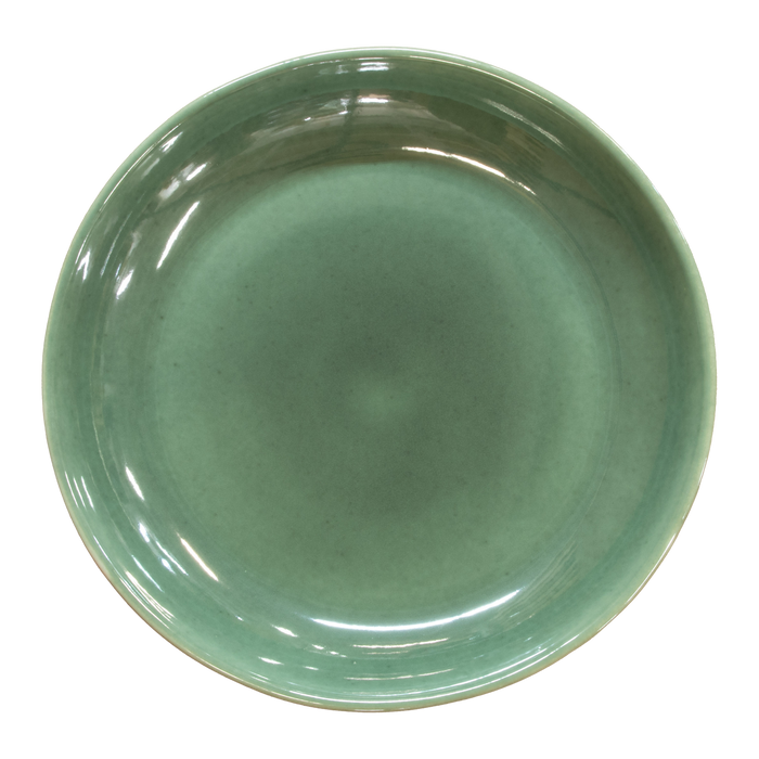 Birdbath Non-Locking Stoneware Top - Caribbean Green