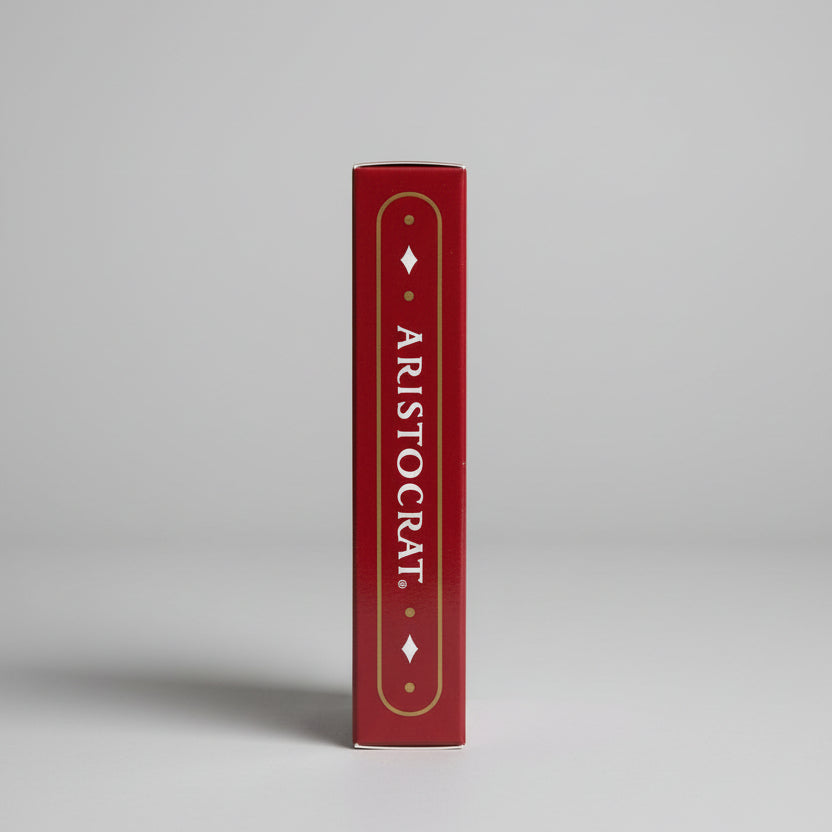 Opposite side panel of the Crimson Aristocrat box