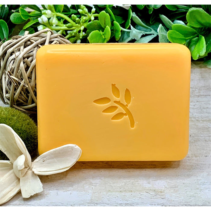 Patchouli and Linen Scented Artisian Bar of Soap with Mango Butter, Shea Butter and Coco Butter