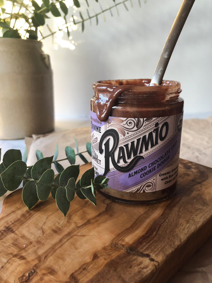 Product photograph for Almond Chocolate Chip Cookie Dough Spread