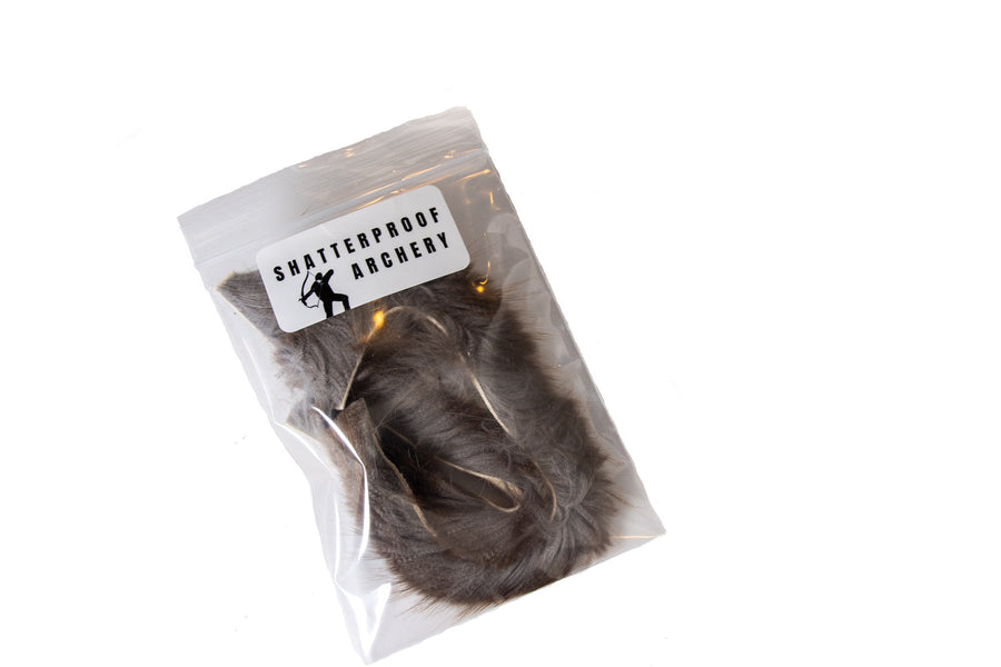 Beaver Fur Bowstring Silencers — packaged beaver-fur strips