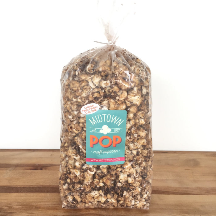 Caramel Peanut Butter Chocolate 🥹 Gourmet Popcorn — product image