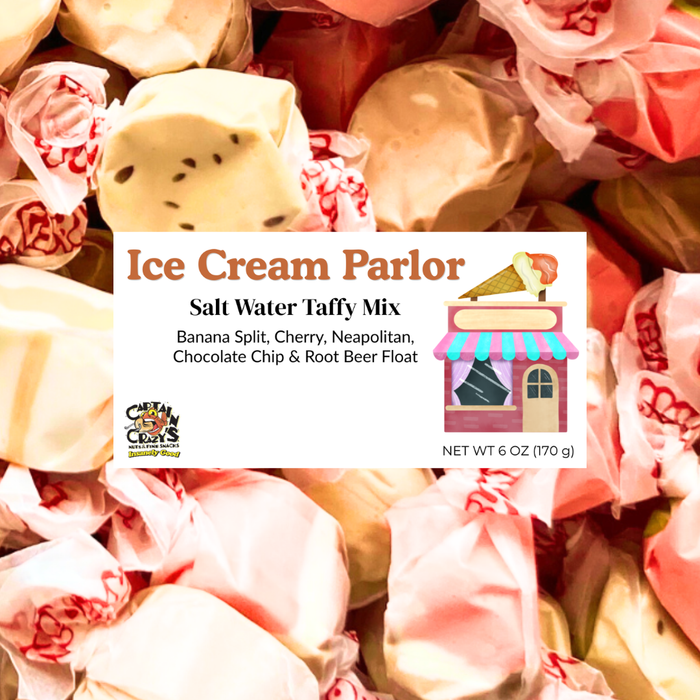 Ice Cream Parlor Salt Water Taffy Mix | Nostalgic Ice Cream Flavors — snack product photograph 1