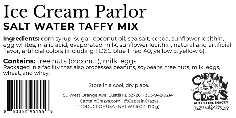Ice Cream Parlor Salt Water Taffy Mix | Nostalgic Ice Cream Flavors — snack product photograph 4