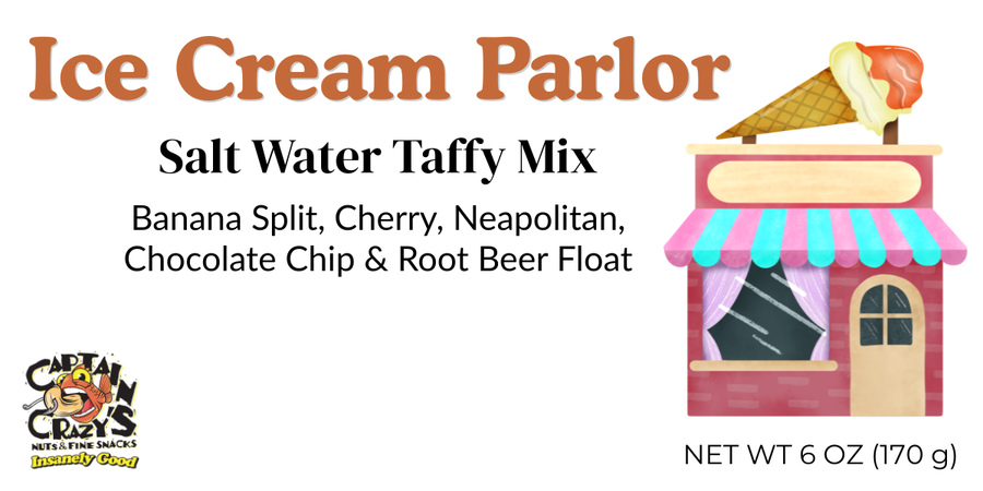 Ice Cream Parlor Salt Water Taffy Mix | Nostalgic Ice Cream Flavors — snack product photograph 3