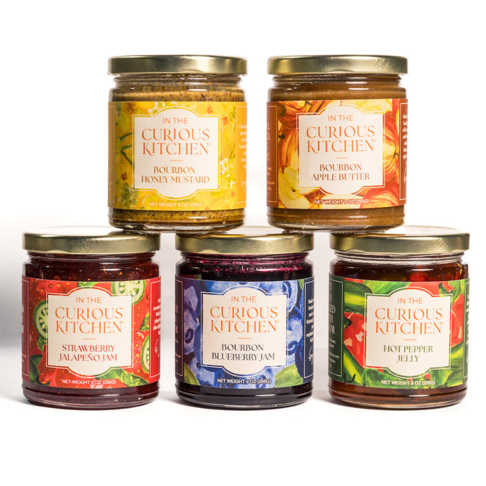 Southern Gourmet Food Gift Set – Five Jams & Condiments – product photograph 1