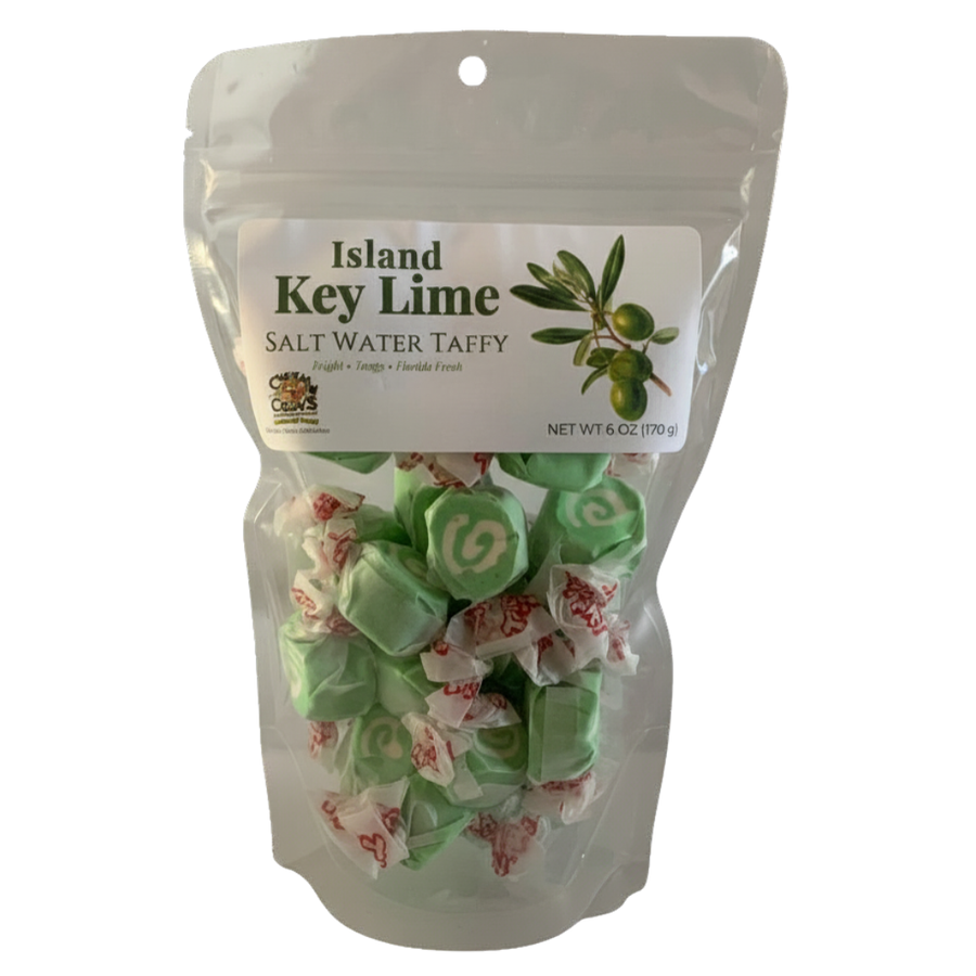Island Key Lime Salt Water Taffy | Florida Citrus Collection — snack product photograph 2