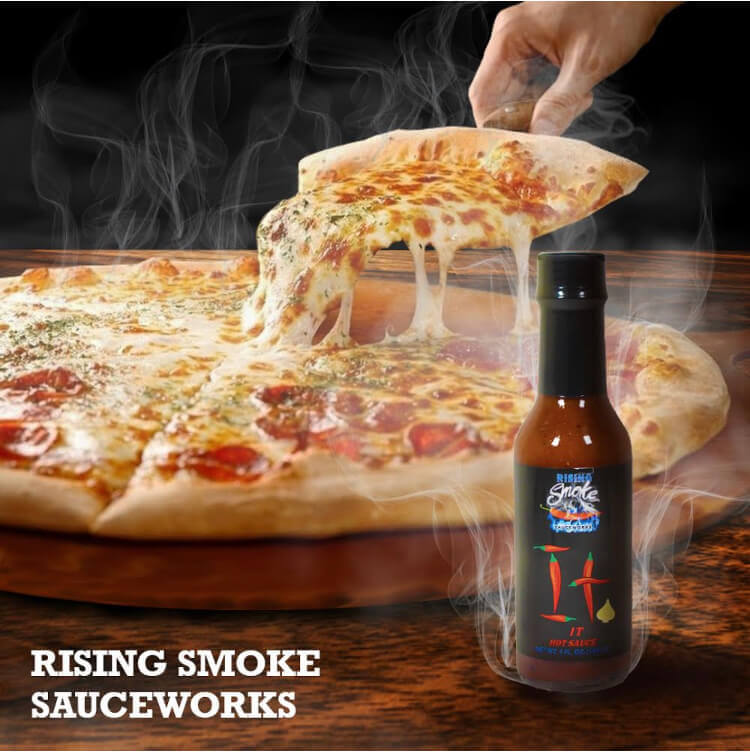 Serving suggestion for It Cayenne Garlic Louisiana-Style Hot Sauce