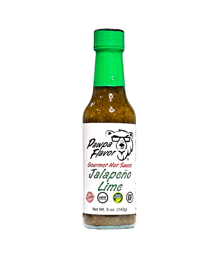 Pawpa Flavor Jalapeno Lime Hot Sauce