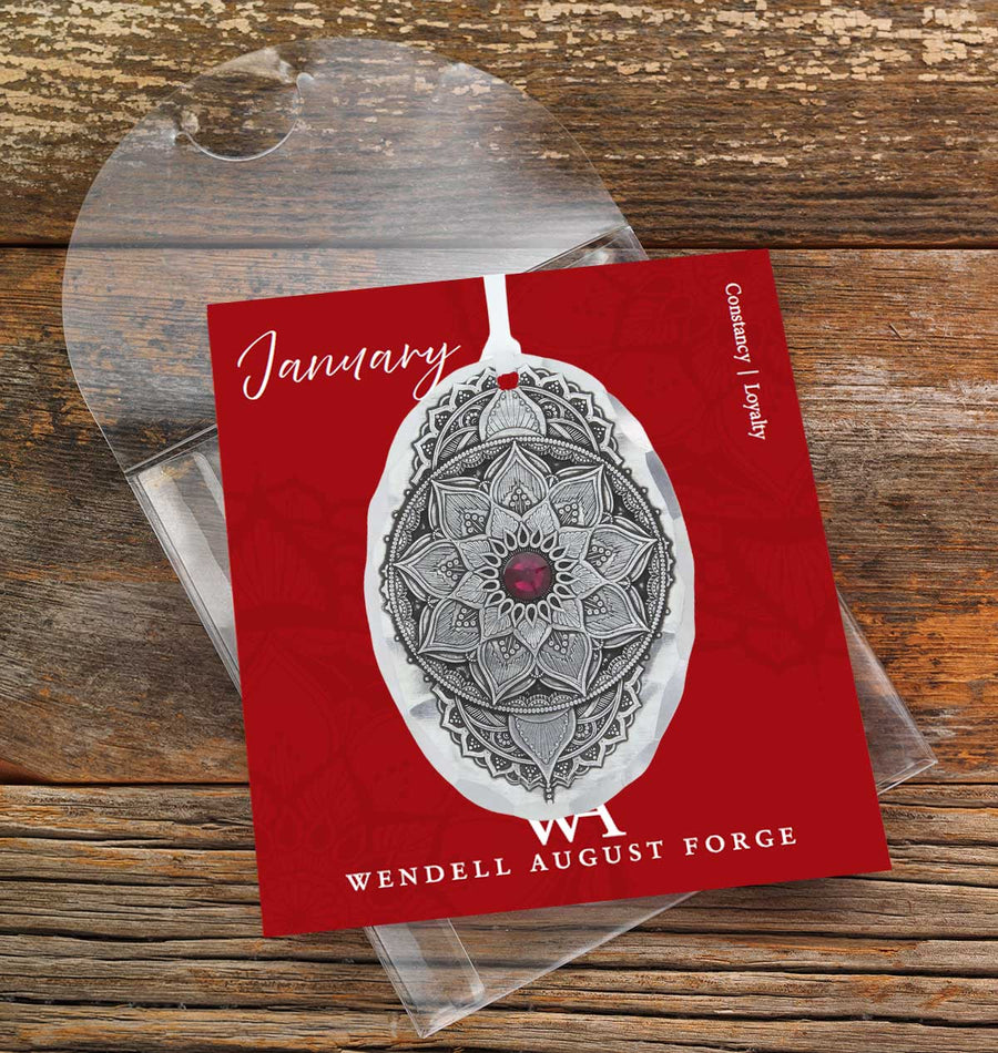 Gift packaging display for Birthstone crystal ornament