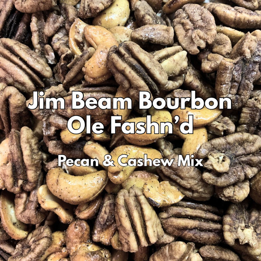 Jim Beam® Bourbon Ole Fashn’d Roasted Pecan & Cashew Mix — snack product photograph 1