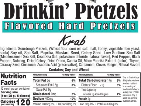 Krab Sourdough Pretzel Pieces – product photo 7