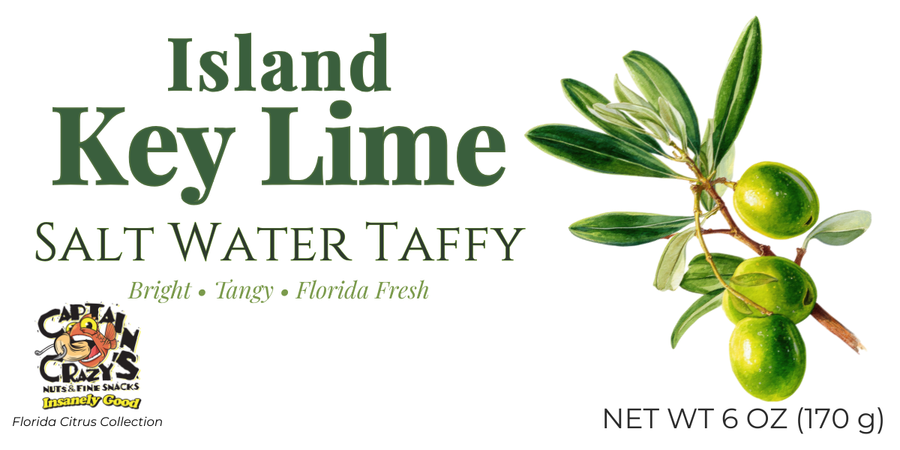 Island Key Lime Salt Water Taffy | Florida Citrus Collection — snack product photograph 4