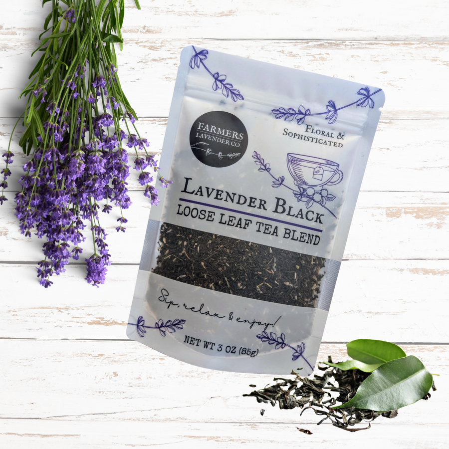 Lavender Black Loose Leaf Tea Blend – product image 3 of 3 at buyamerican.mom