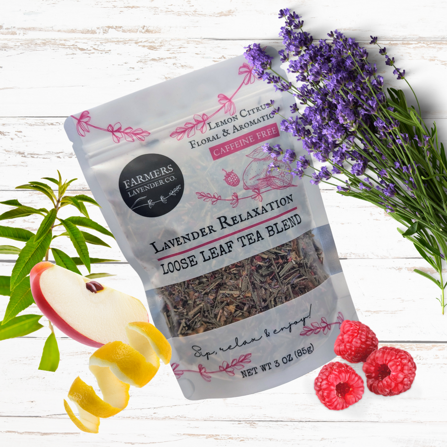 Lavender Relaxation Loose Leaf Tea Blend – product image 3 of 3 at buyamerican.mom