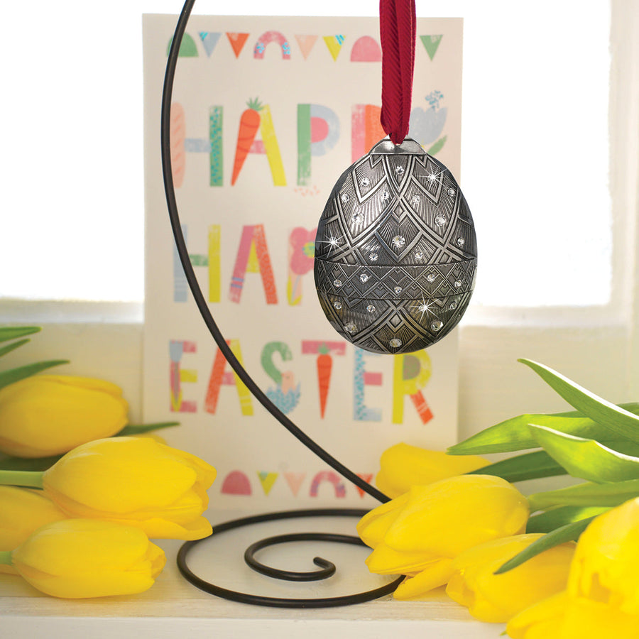 Styled display featuring La Vie Ornament - Let's Celebrate