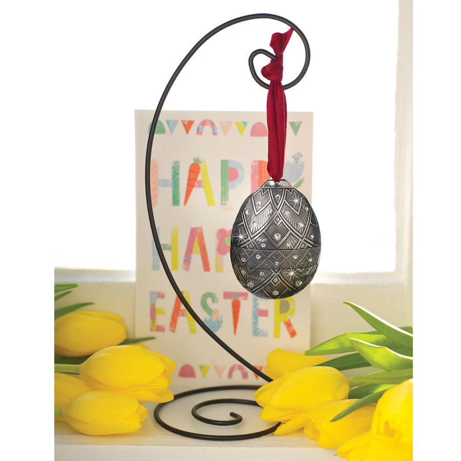 Styled display featuring La Vie Ornament - Let's Celebrate