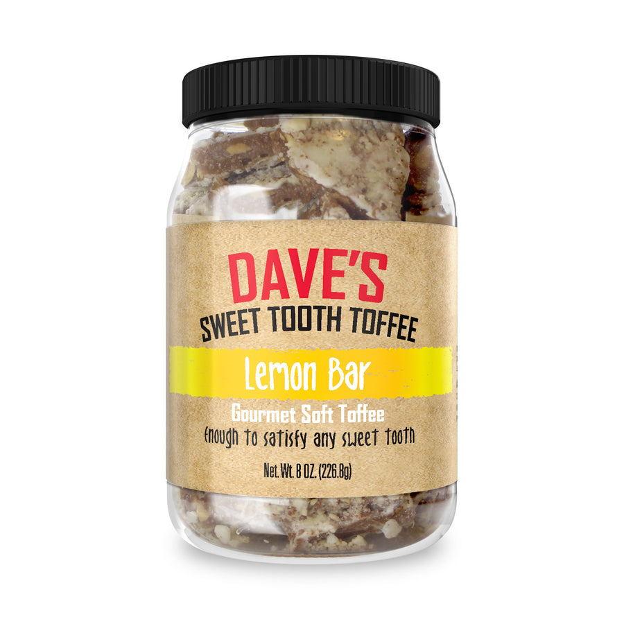 Lemon Bar Toffee — product and serving view