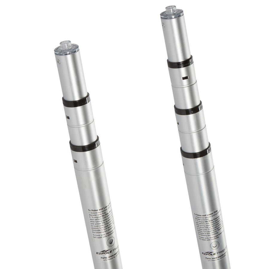 Liberty Telescoping Flagpole Kit — residential flagpole product view (image 9)