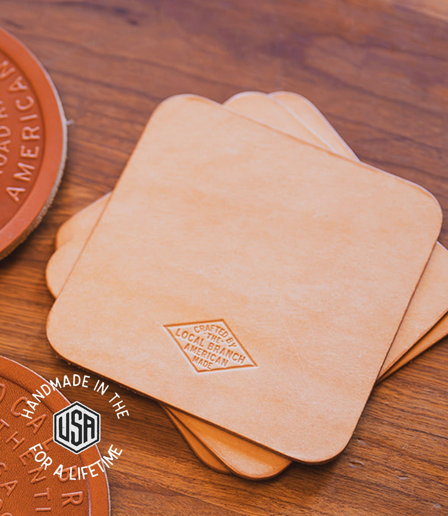 Small Batch Square Coasters - USA Made