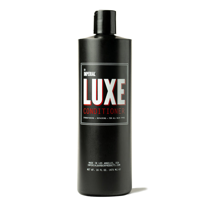 LUXE Citrus & Amber Hair Conditioner — 16 oz conditioner bottle, front label