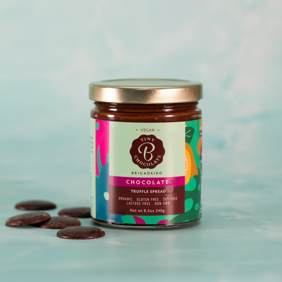 Vegan Dark Chocolate Brigadeiro Spread