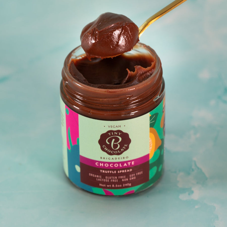 Vegan Dark Chocolate Brigadeiro Spread
