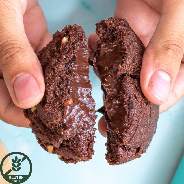 Double Chocolate LavaCookies