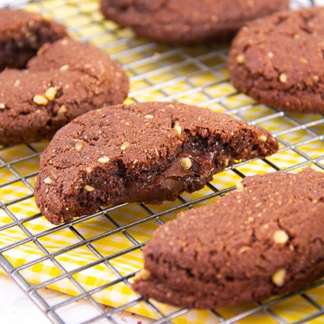 Double Chocolate LavaCookies