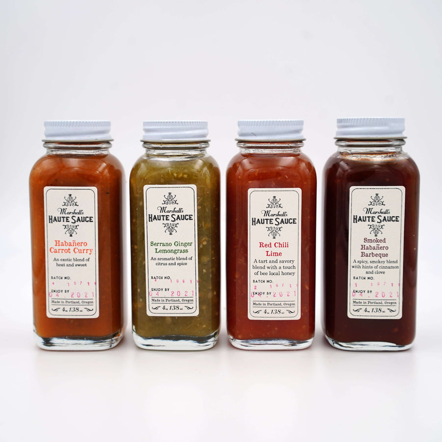 Gourmet Hot Sauce Gift Set - Four Flavors — product image 2 of 3
