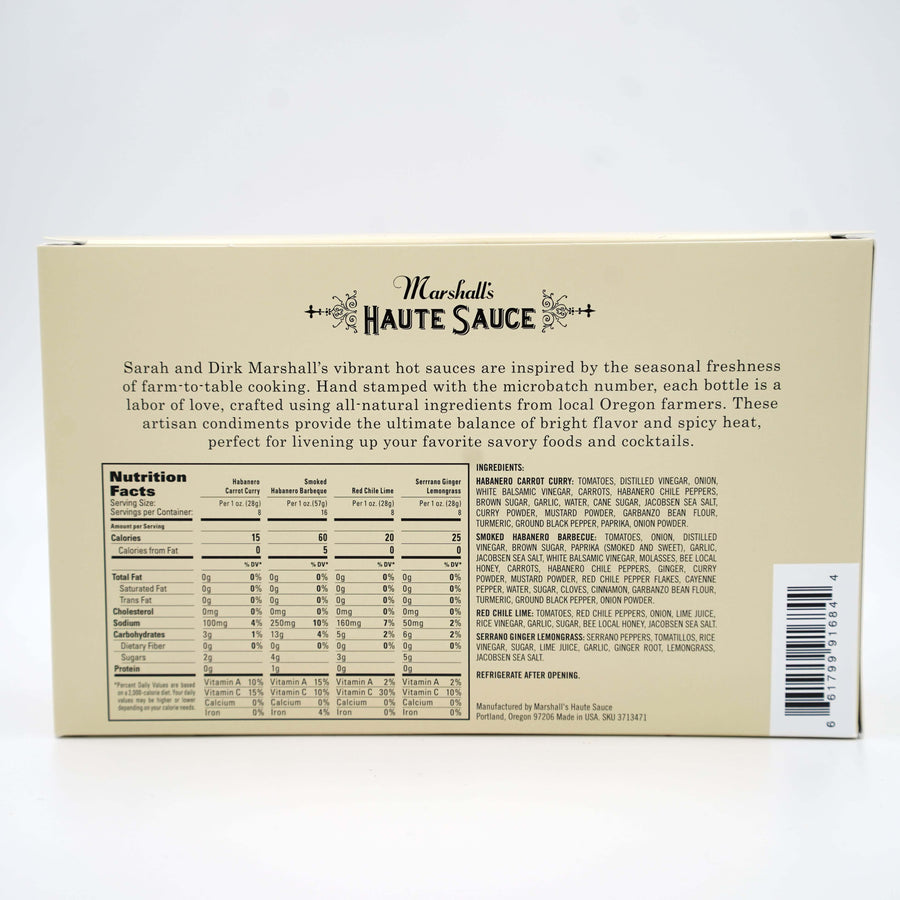 Gourmet Hot Sauce Gift Set - Four Flavors — product image 3 of 3