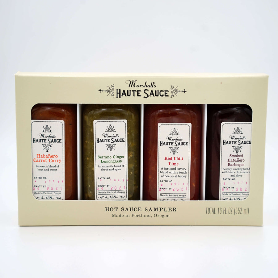 Gourmet Hot Sauce Gift Set - Four Flavors — product image 1 of 3
