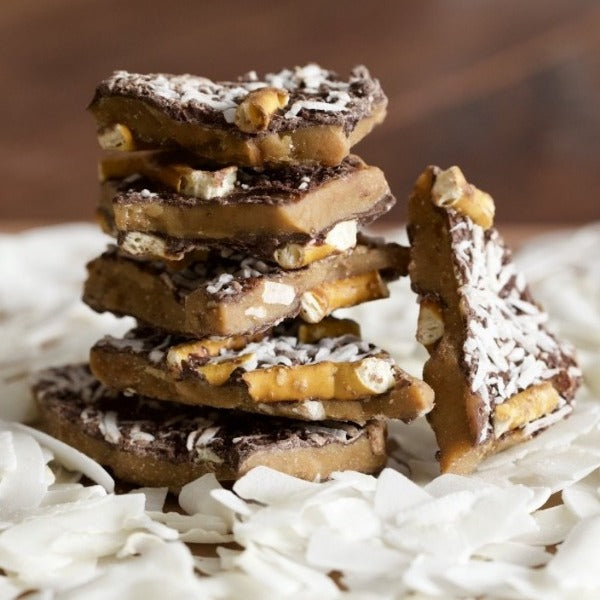Coconut Pretzel Toffee — product image
