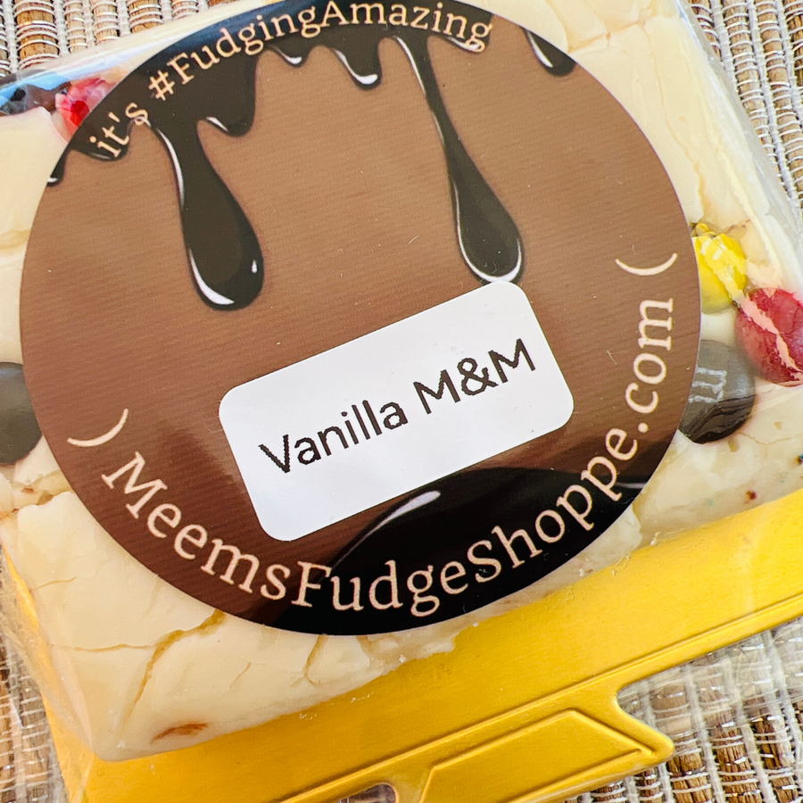 Handmade Vanilla Fudge with M&Ms - product image 2