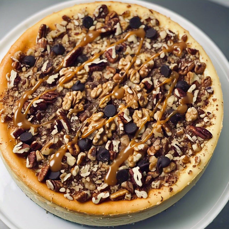Sugar-Free Turtle Cheesecake, 9-Inch, 2 lb