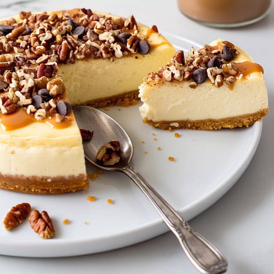 Sugar-Free Turtle Cheesecake, 9-Inch, 2 lb