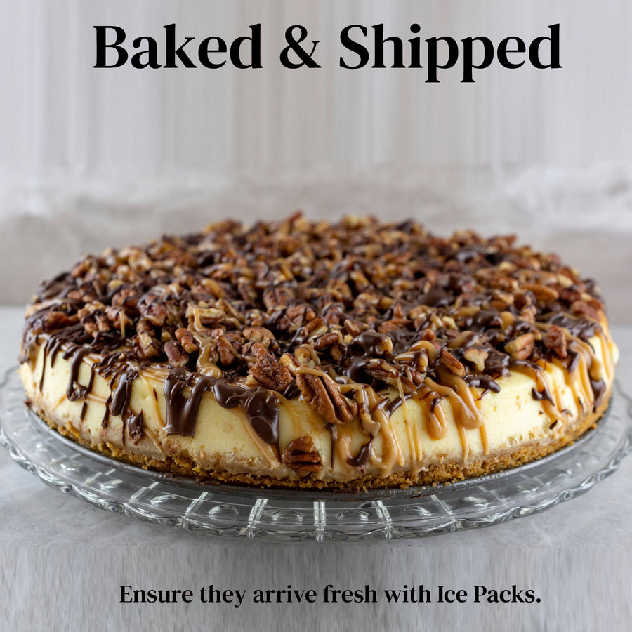 Sugar-Free Turtle Cheesecake, 9-Inch, 2 lb