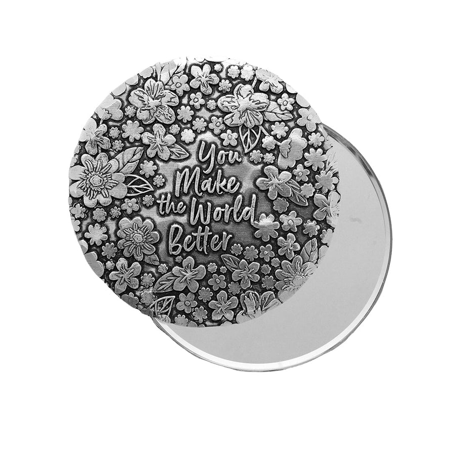 Product view of You Make the World Better Hand Mirror