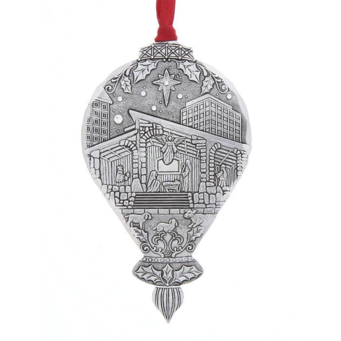 Product view of Portraits of Christmas- Christmas Time in the City Ornament