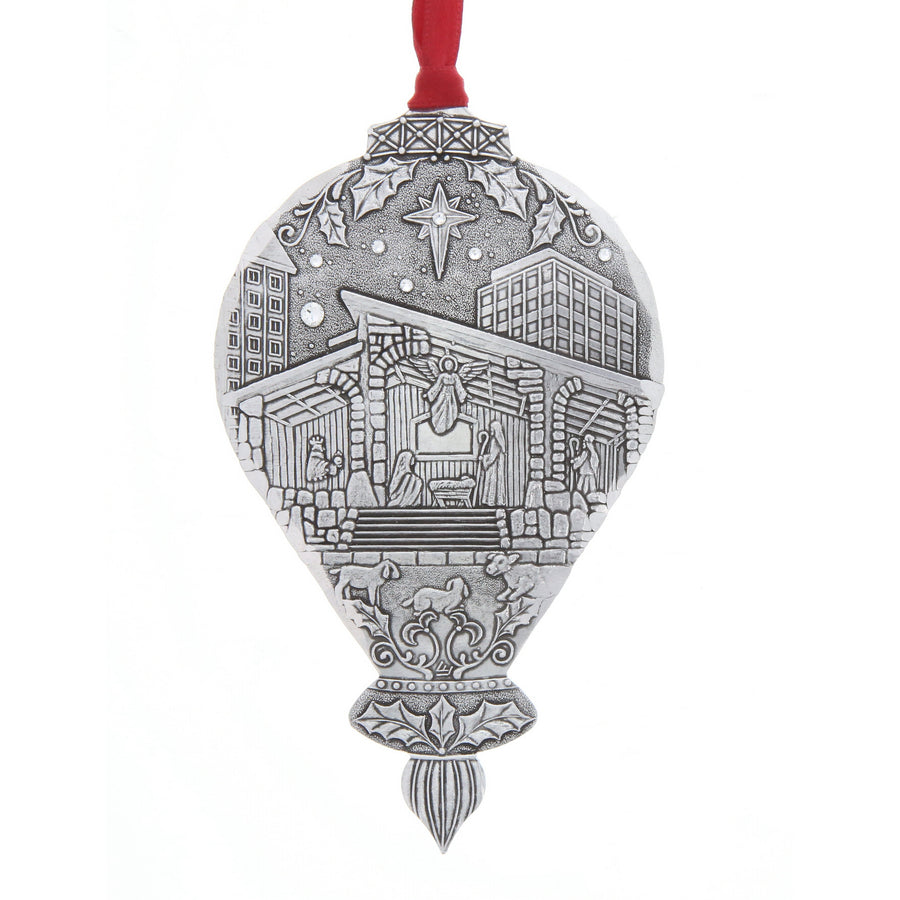 Product view of Portraits of Christmas- Christmas Time in the City Ornament